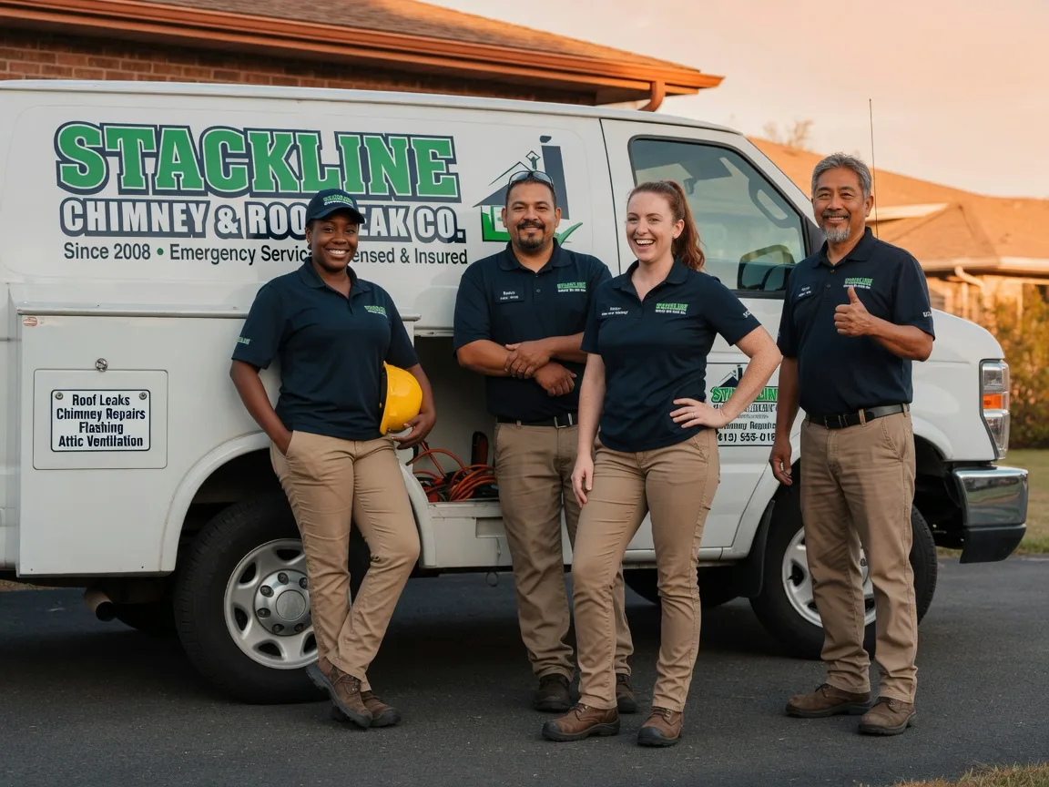 Chimney flashing repair company in Calhoun, GA